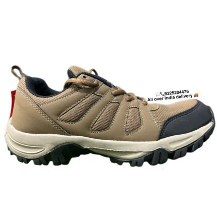 Lakhani Light weight Comfortable Hiking & Running shoes ( tan brown )