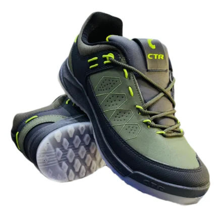Coasters CTR SHERPA-1 Ultra Lightweight Waterproof Trekking & Hiking Shoes – Anti-Skid Grip, All-Terrain Outdoor Footwear Avocado Green