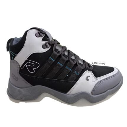 Coaster CTR RUB 600 Anti skid Water resistant water repellent Trekking shoe (L-grey Bk )