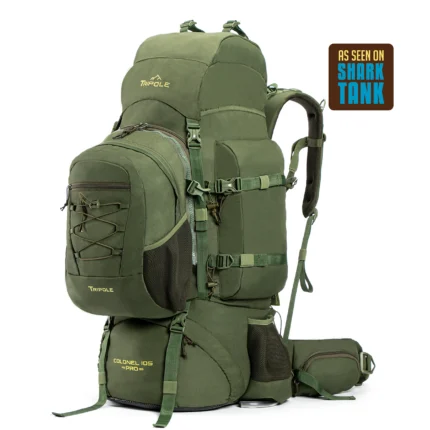 Tripole Colonel Pro Metal Frame Rucksack for Trekking and Travelling (105 Ltr)